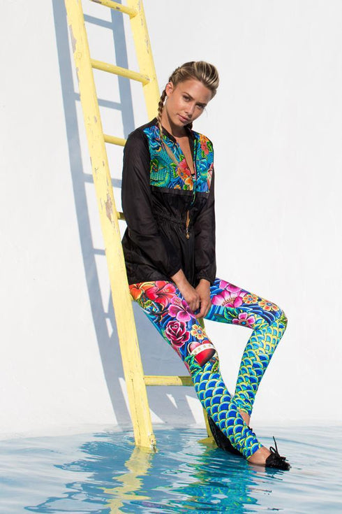 Luli Fama Inked Babe Inked Babe Wind Breaker
